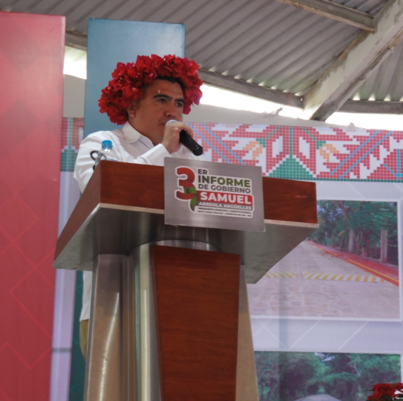 Alcalde de Benito Juárez rinde su tercer informe de labores - Cambio 33